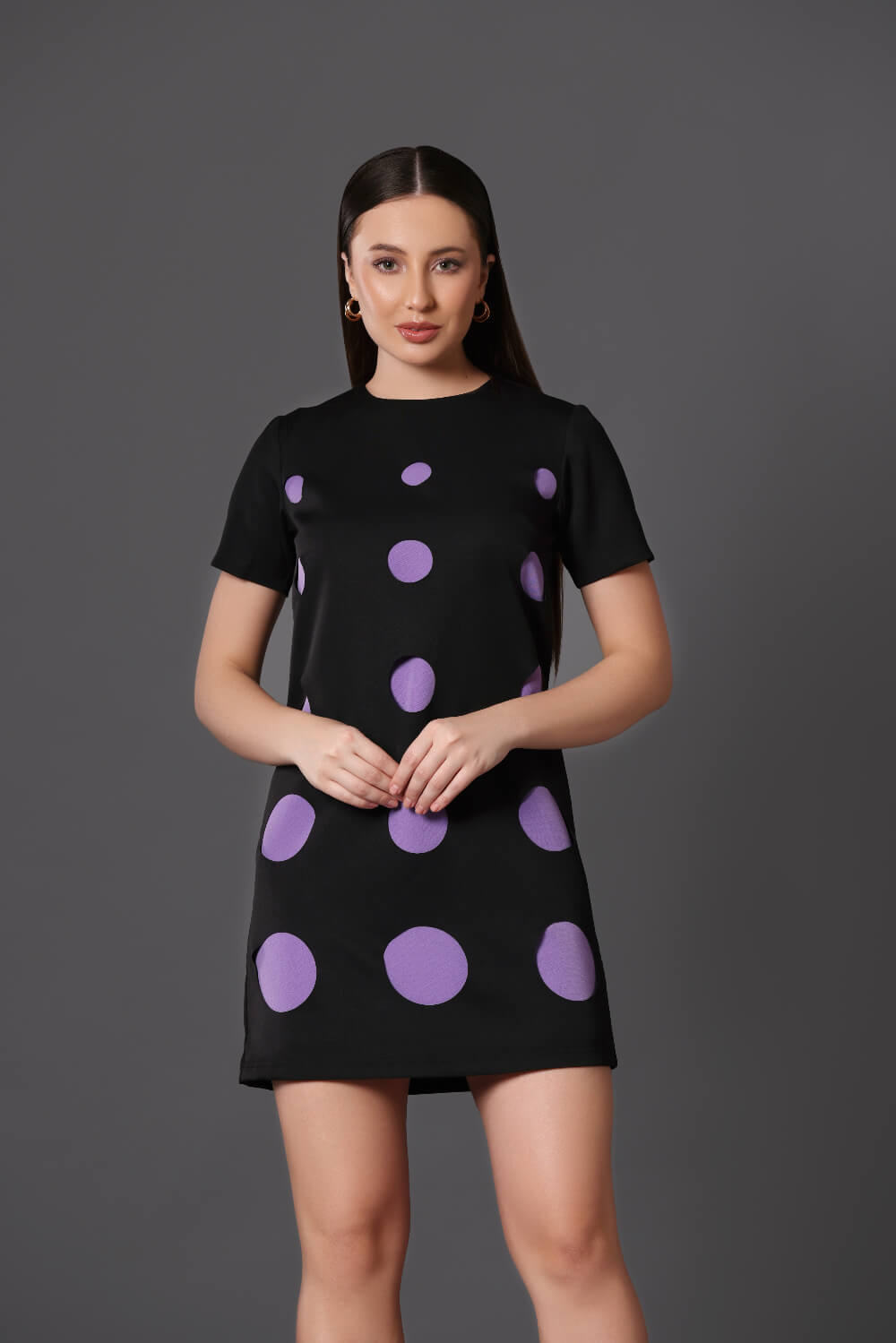 Polka Cut Dress