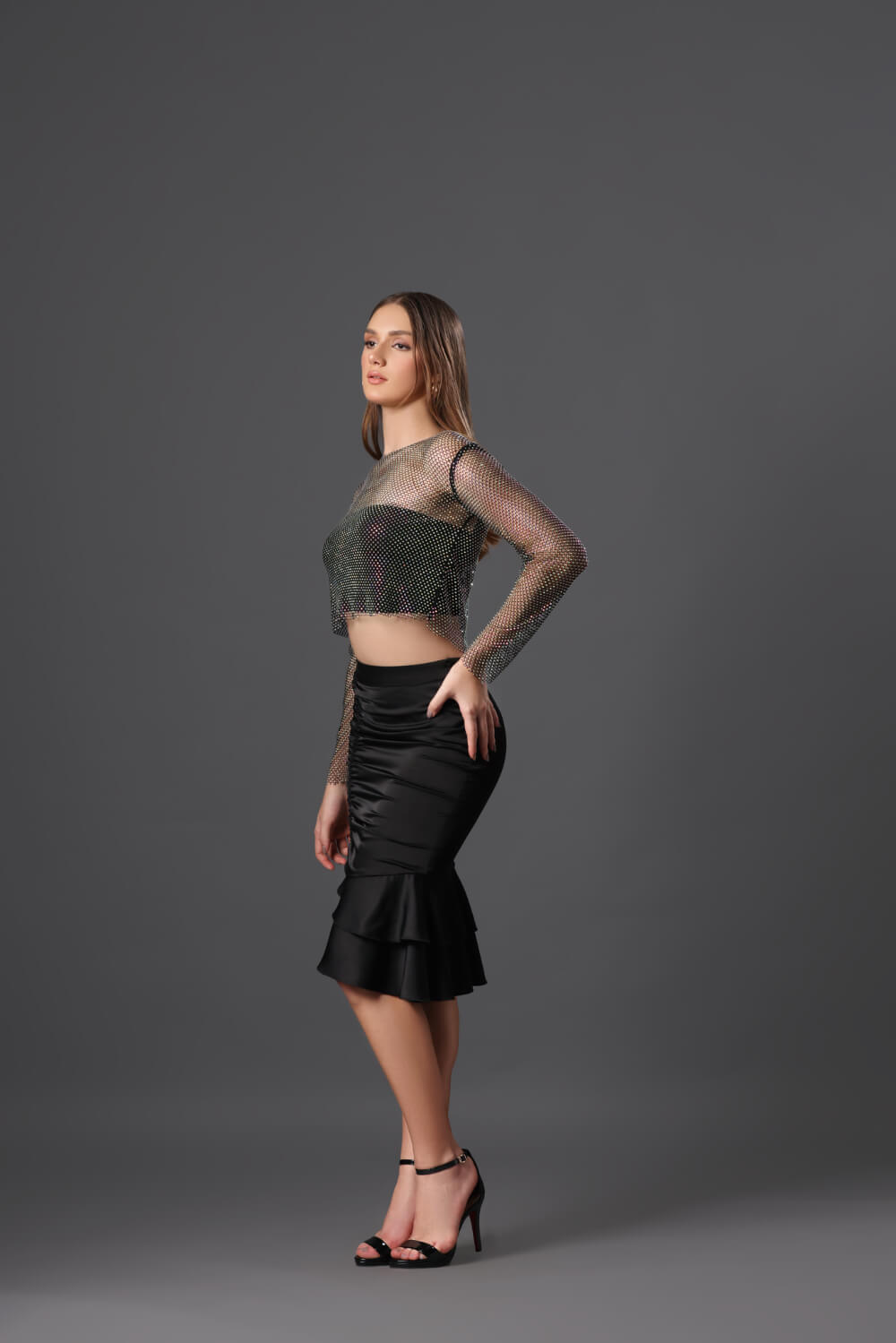 Black Starlight Skirt