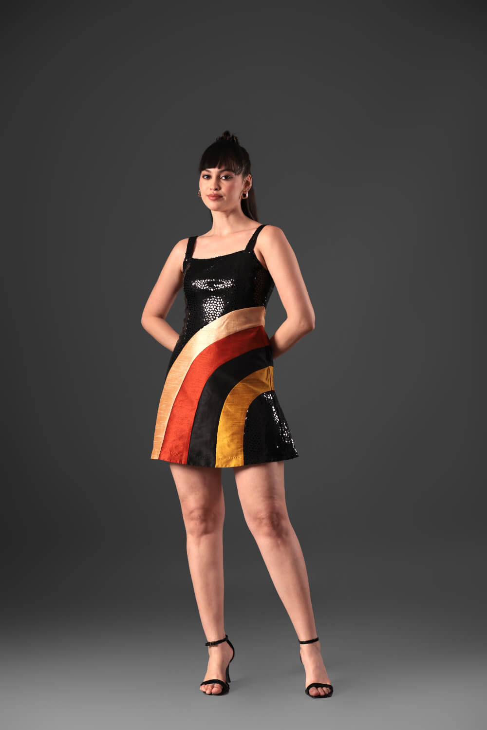 Retro Spectrum Dress