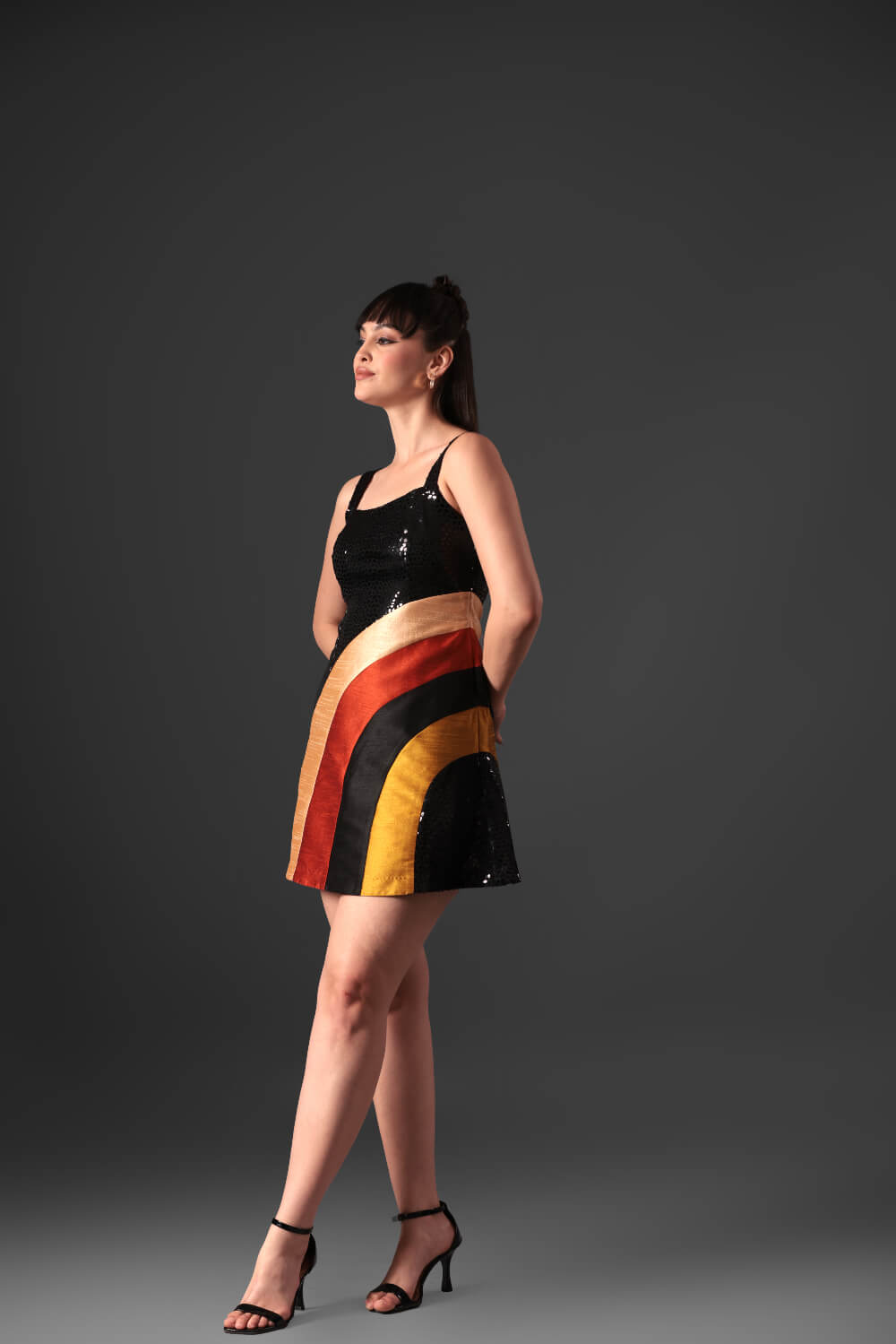 Retro Spectrum Dress