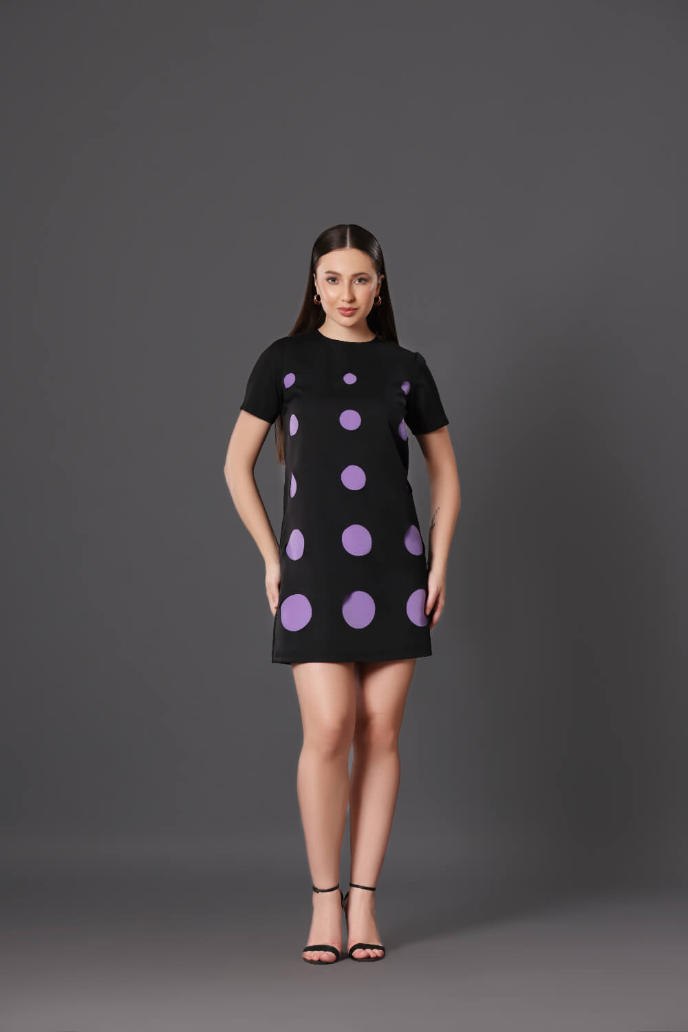 Polka Cut Dress