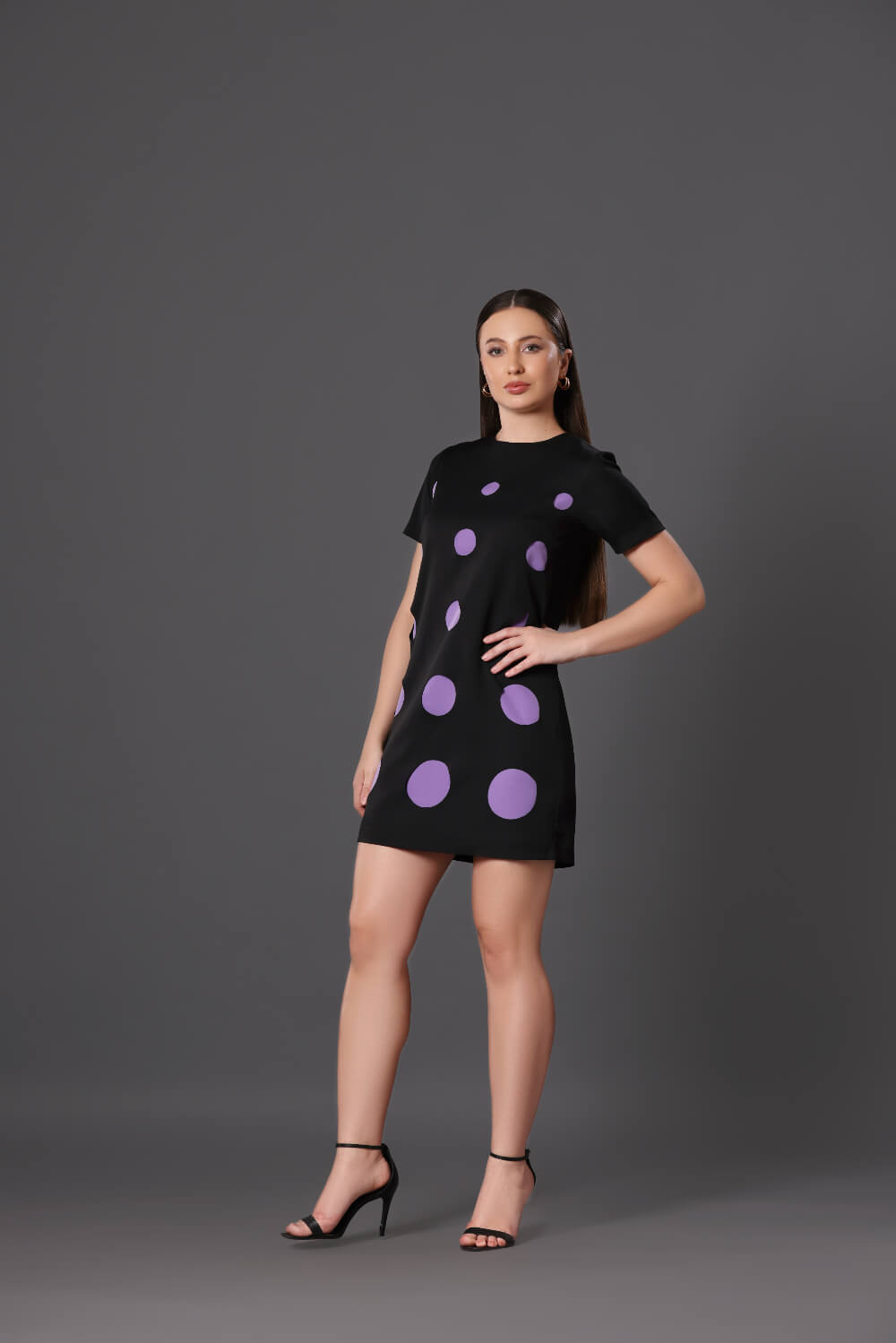 Polka Cut Dress