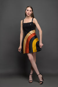 Retro Spectrum Dress